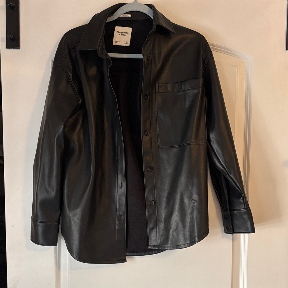 Abercrombie & Fitch faux leather Jacket